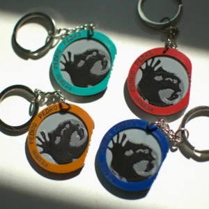 Llavero mapache Pedro