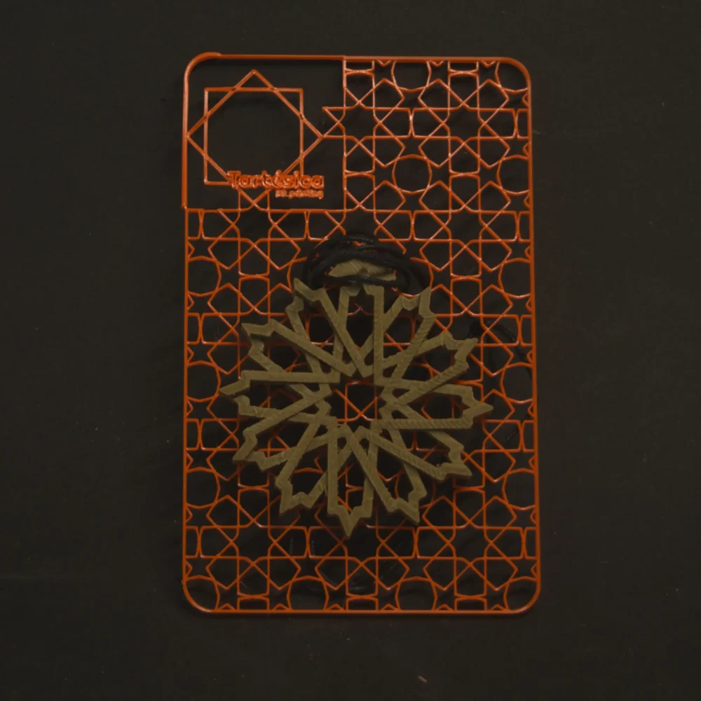 Colgante unisex de madera: Lindaraja